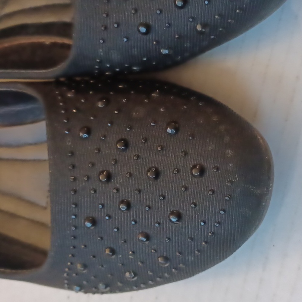 4/$40 Elegant Black Bejewelled Flats - Size EUR 42 (Fit Like 9.5-10) - Picture 6 of 8
